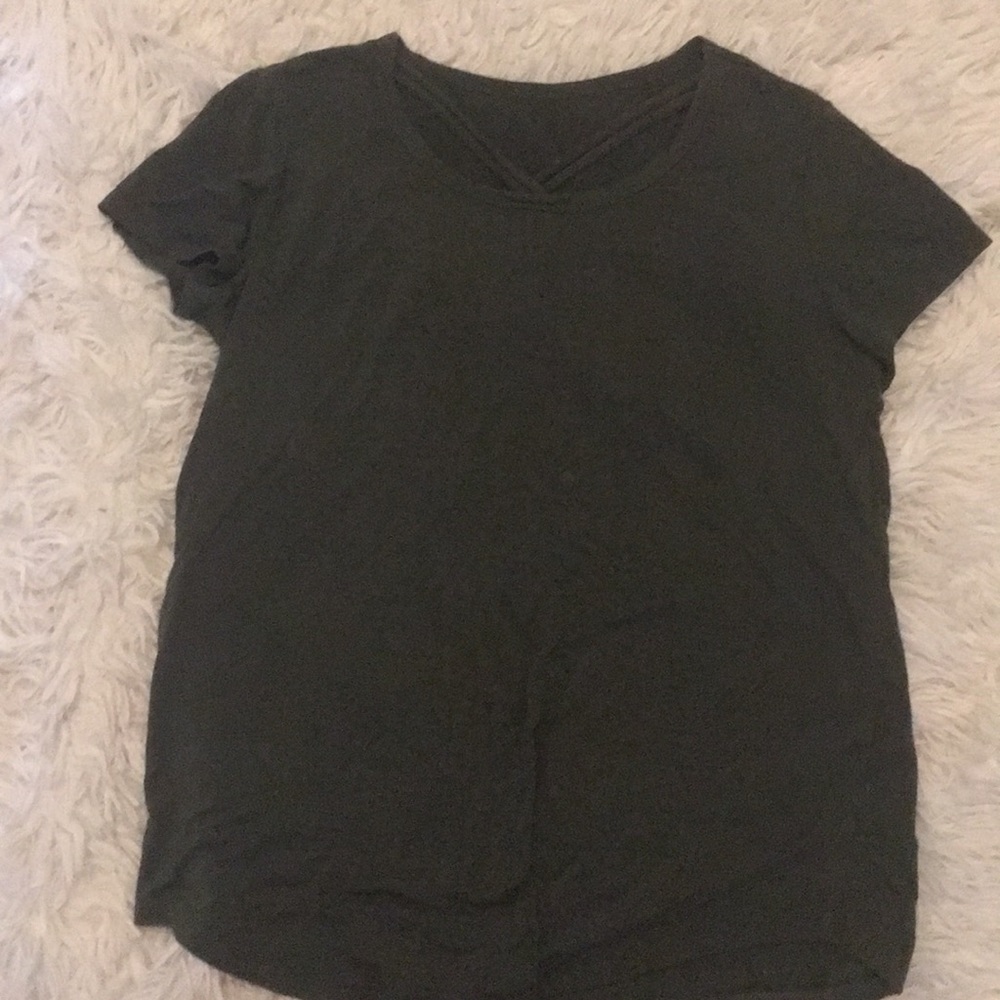 Army green t shirt